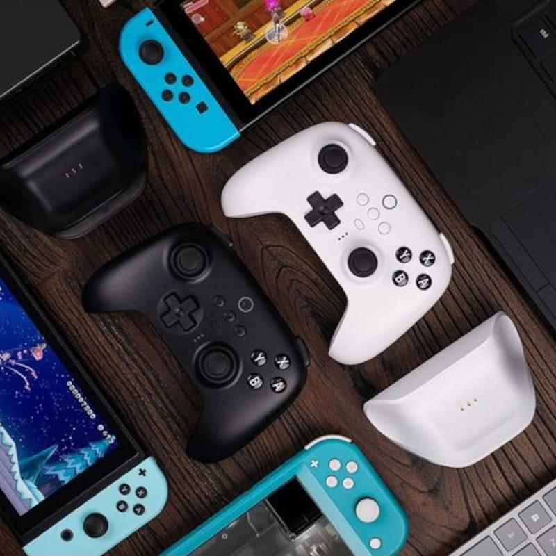 Mando Nintendo Switch/Pc Gamepad 8bitdo Ultimate Bluetooth 5.0 Con Base De Carga Negro