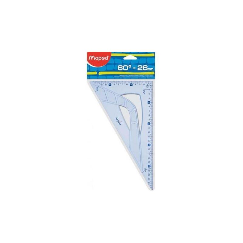 Maped Cartabón Geometric 60º Lado Mayor De 26 Cm