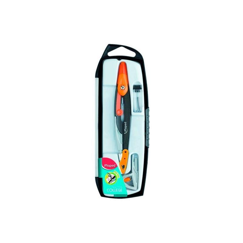 Maped Compás Metal Open Estuche 3 Piezas