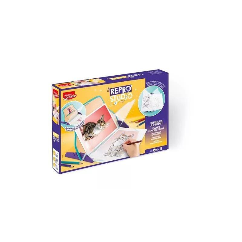 Maped Repro'Studio Kit De Dibujo Creativo, Tecnica De Imagen Especular - Para Niños A Partir De 6 Años