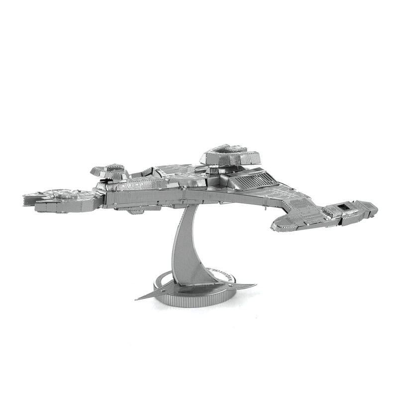 Maqueta 3d Metal Fascinations Star Trek Klingon Vor'Cha Class Montaje Sin Pegamento Ni Soldadura