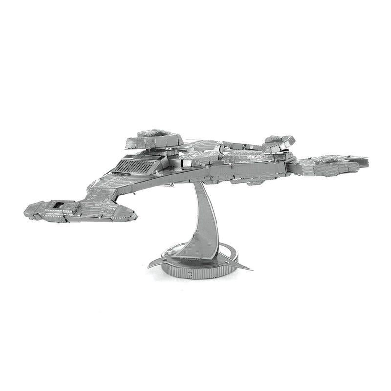 Maqueta 3d Metal Fascinations Star Trek Klingon Vor'Cha Class Montaje Sin Pegamento Ni Soldadura