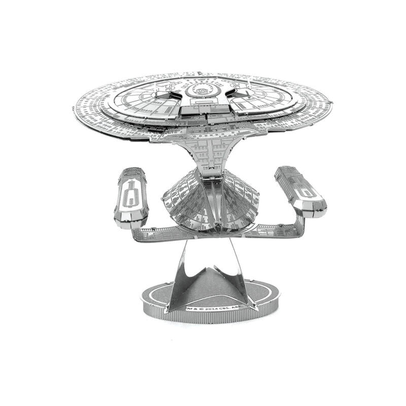 Maqueta 3d Metal Fascinations Star Trek U.S.S. Enterprise Montaje Sin Pegamento Ni Soldadura
