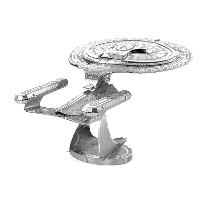Maqueta 3d Metal Fascinations Star Trek U.S.S. Enterprise Montaje Sin Pegamento Ni Soldadura