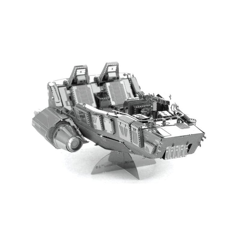 Maqueta 3d Metal Fascinations Star Wars Primera Orden Snowspeeder Montaje Sin Pegamento Ni Soldadura