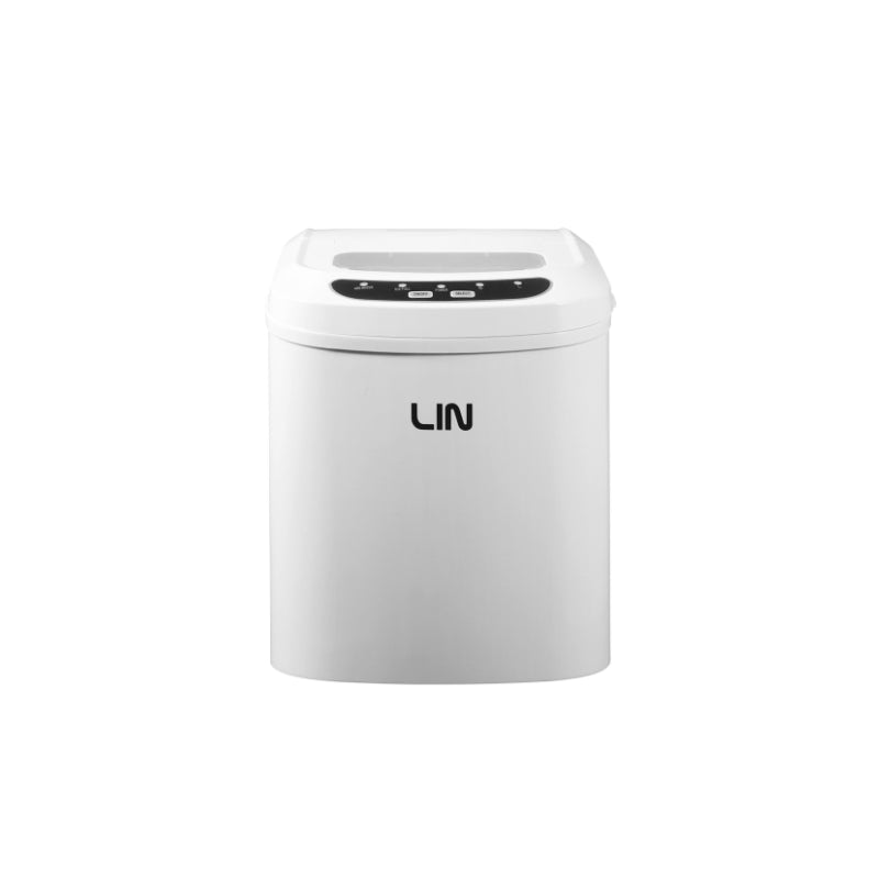 Máquina De Hacer Cubitos De Hielo Portátil Lin Ice Pro-W12 Blanco