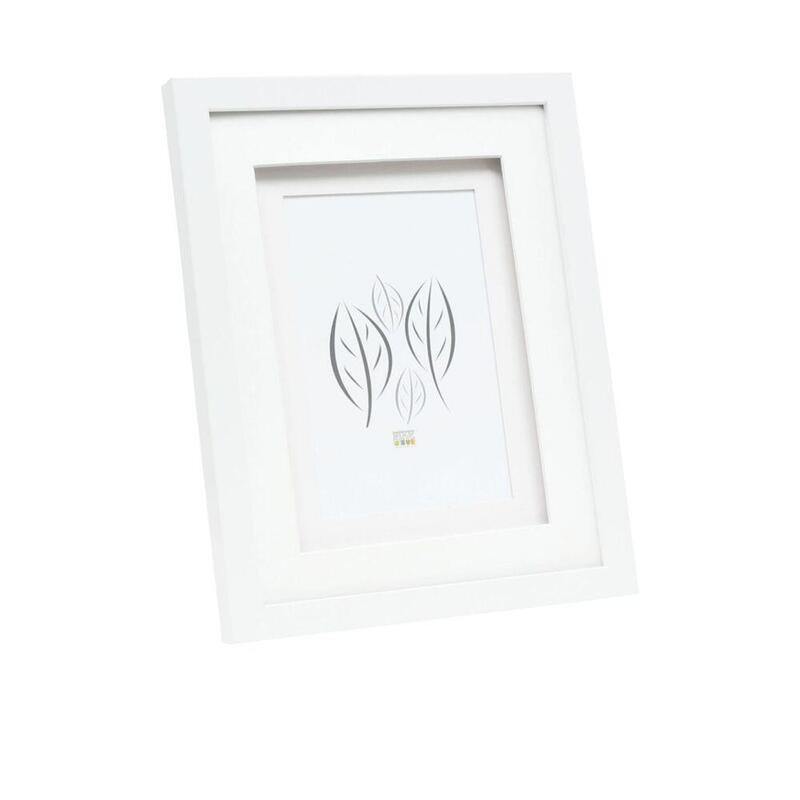 Marco Deknudt S65kk1 Passapartout Doble Madera Blanco 15x20