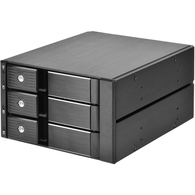 Marco Extraíble Silverstone Sst-Fs303-12g, Negro