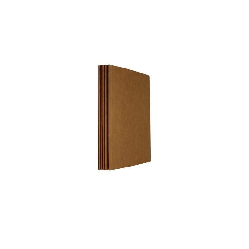 Mariola Pack De 50 Subcarpetas Kraft 200gr - Formato Folio - Ranura Para Fastener - Color Marron