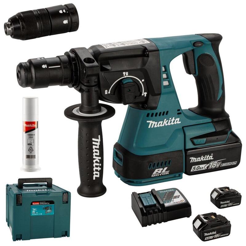 Martillo Combi Inalámbrico Makita Dhr243rt3j