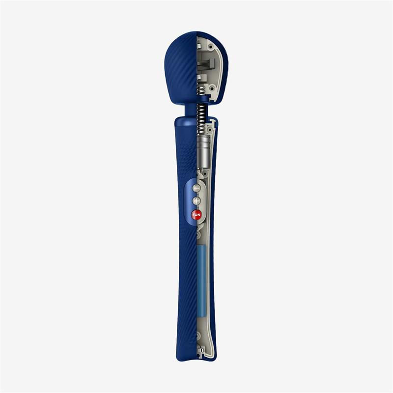 Fun Factory - Vim Wand Rumble Vibrador Recargable Silicona Azul Medianoche