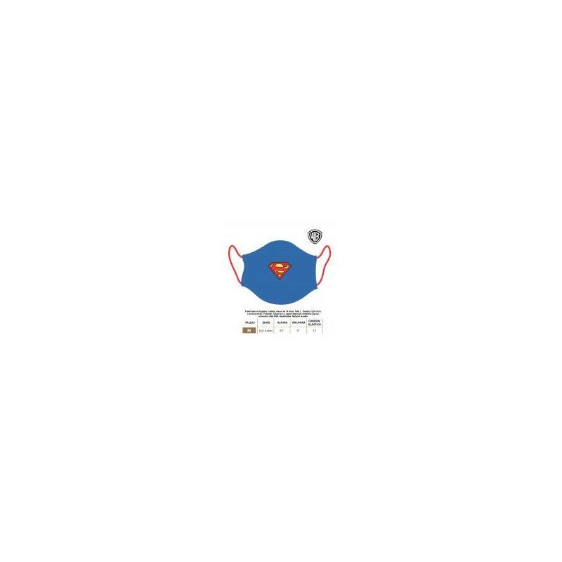 Mascarilla Logo Superman Cadete M