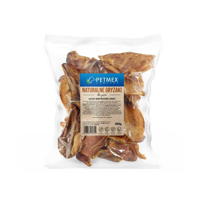 Masticable Para Perro Petmex Oreja De Cerdo 20 Unid.