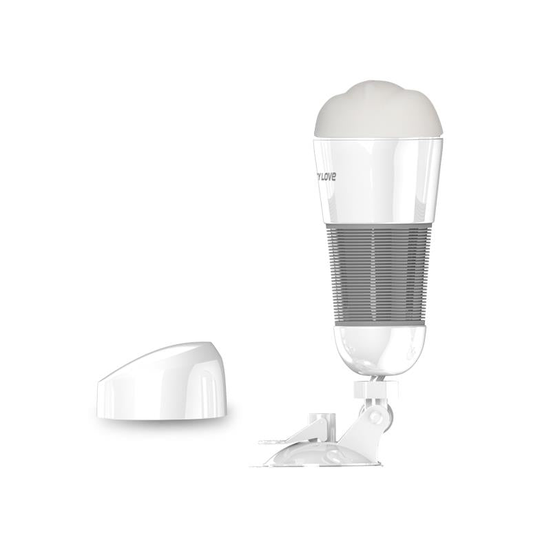 Masturbador Con Vibración Hedy Blanco Vagina