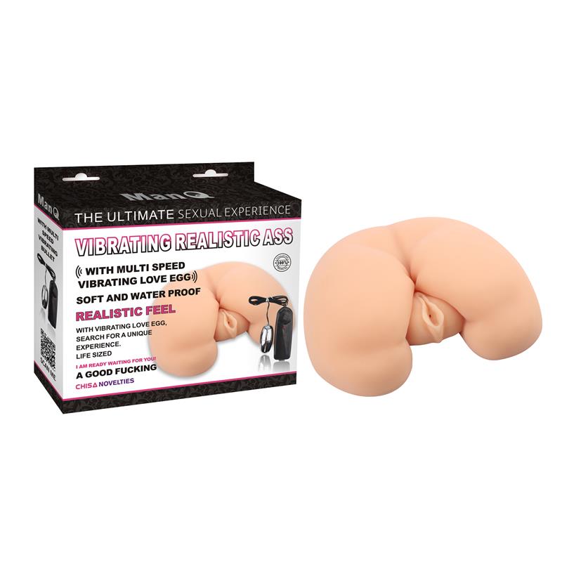 Masturbador Con Vibración T-Skin Natural