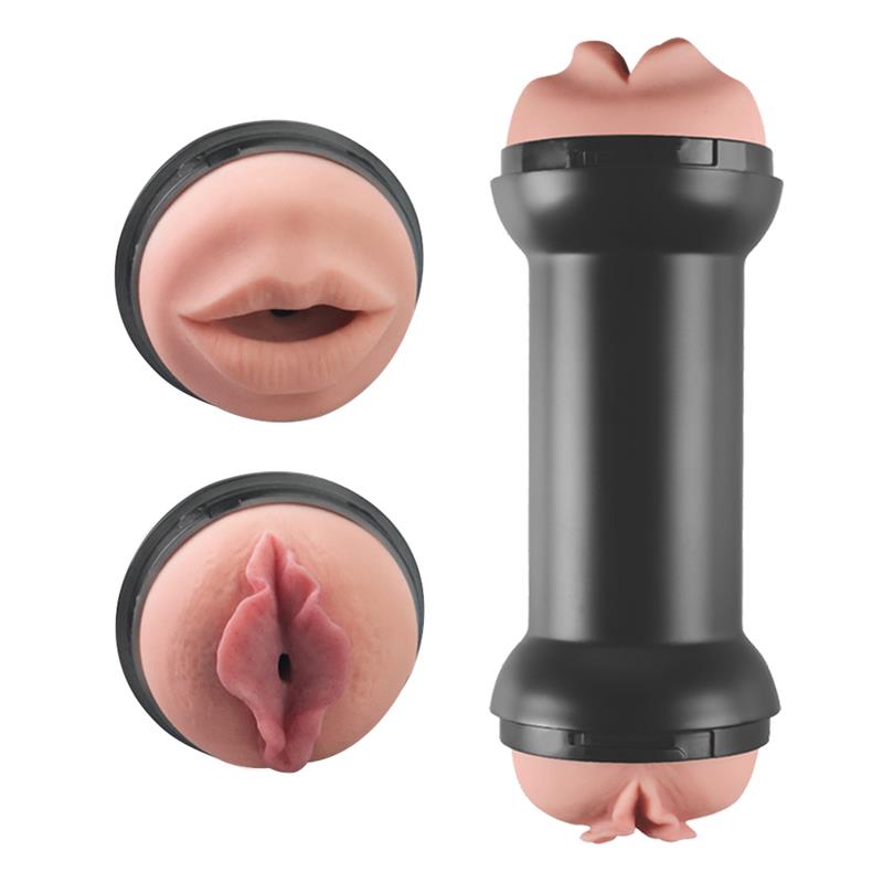 Masturbador Doble Training Master Vagina Y Boca