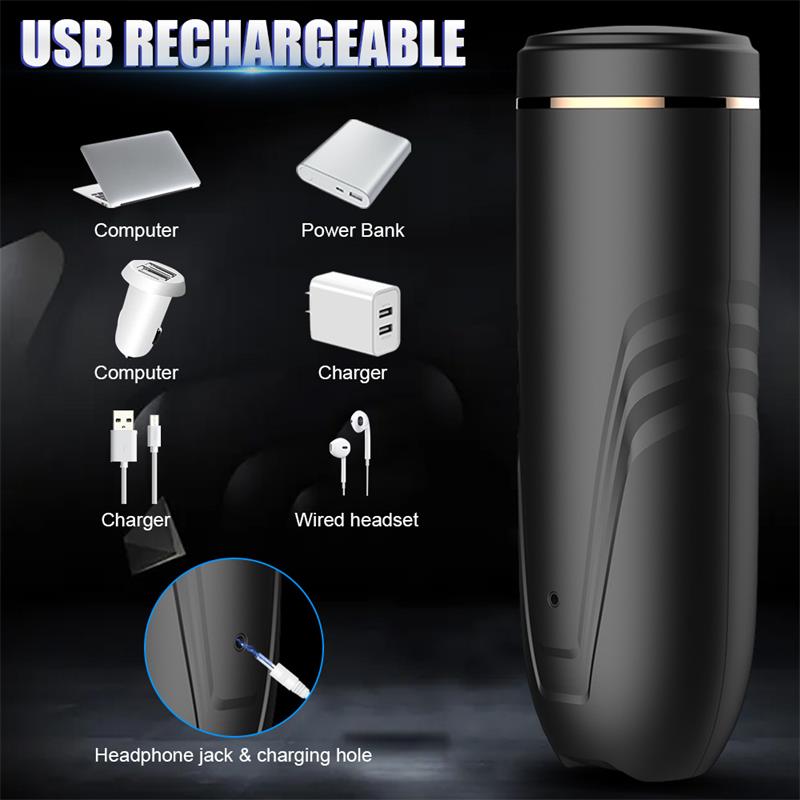 Masturbador Función Telescópica Y Rotación Rita