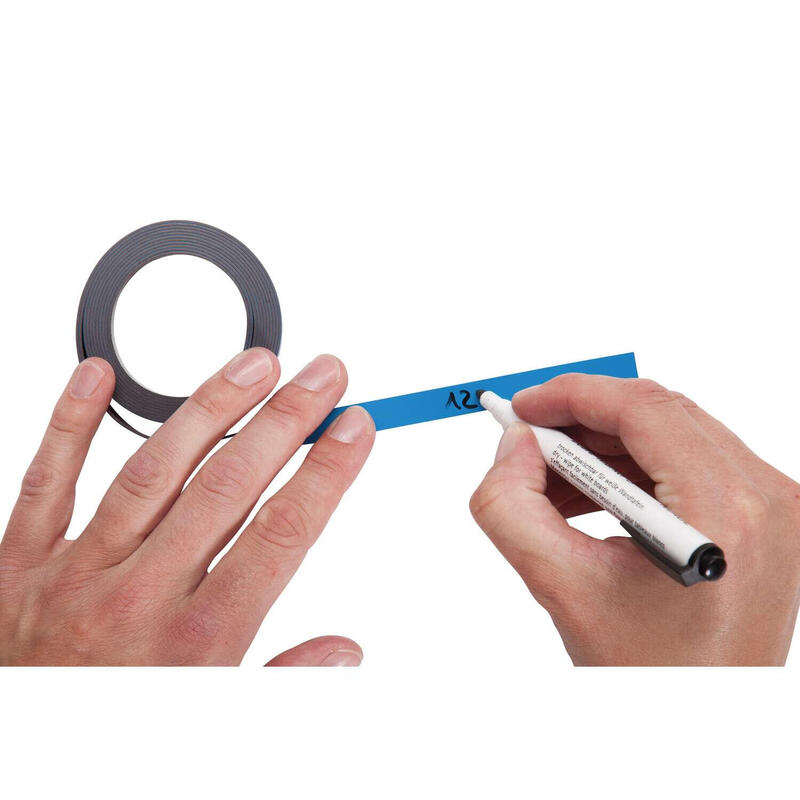 Maul Magnetstreifen, 1cm X100 Cm, 2 St. Azul