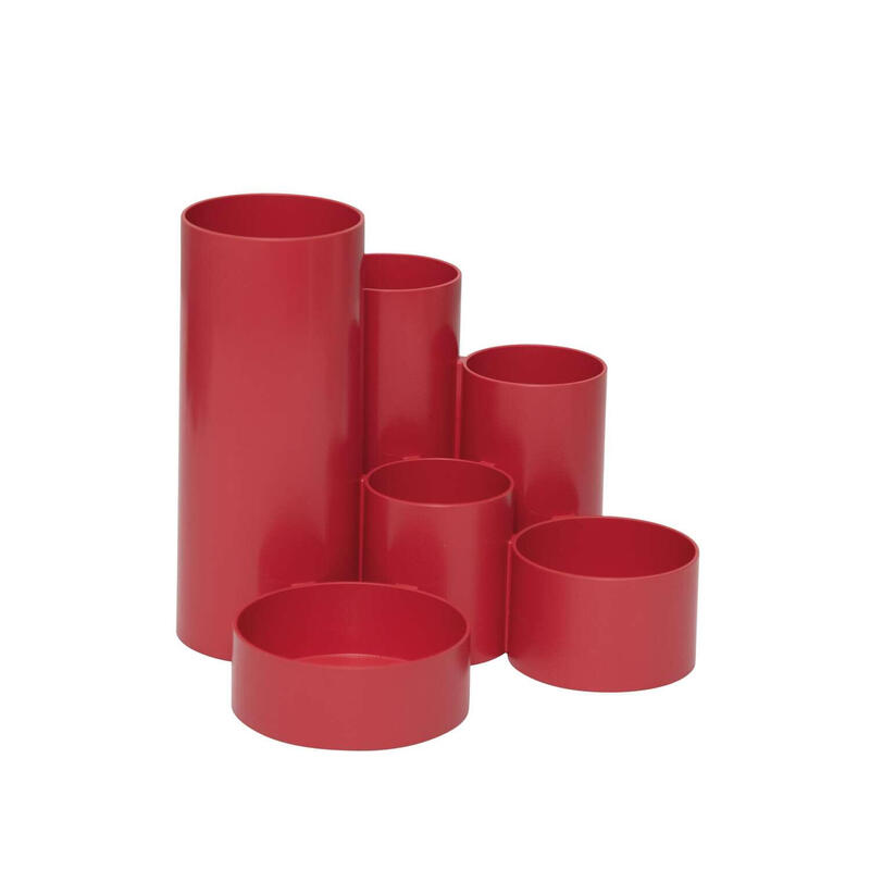 Maul Portalápices Maultubo Recycling Rojo