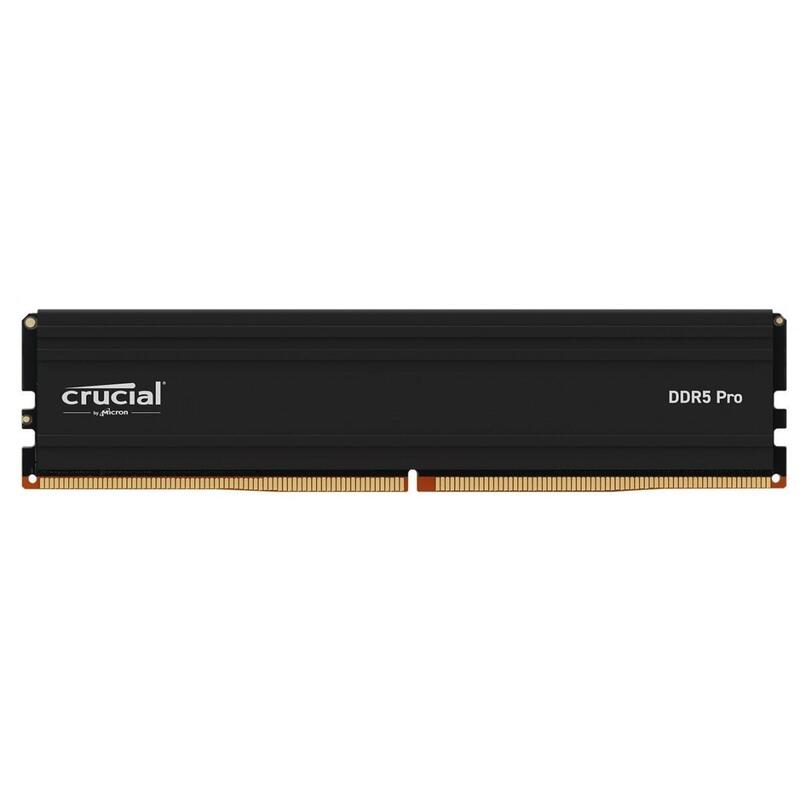 Memoria Crucial Pro Overclocking Edition Ddr5 16 Gb De 288 Contactos 6400 Mhz / Pc5-51200 Cl38 1.35 V Sin Búfer No Ecc Negro