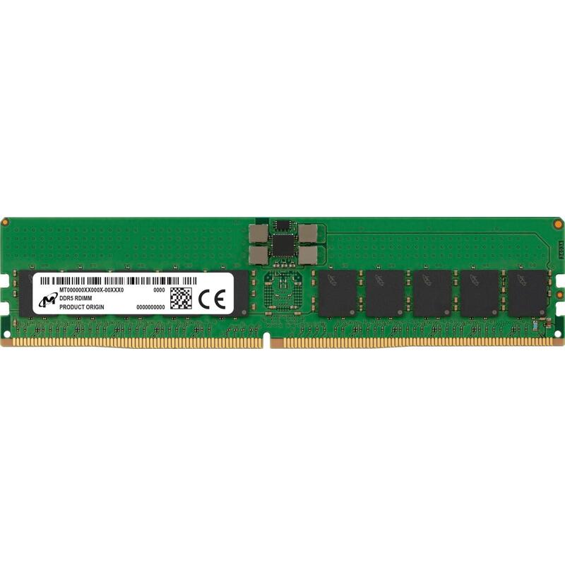 Memoria Micron Crucial 32 Gb Reg. Ecc Ddr5-4800 Mtc20f2085s1rc48ba1
