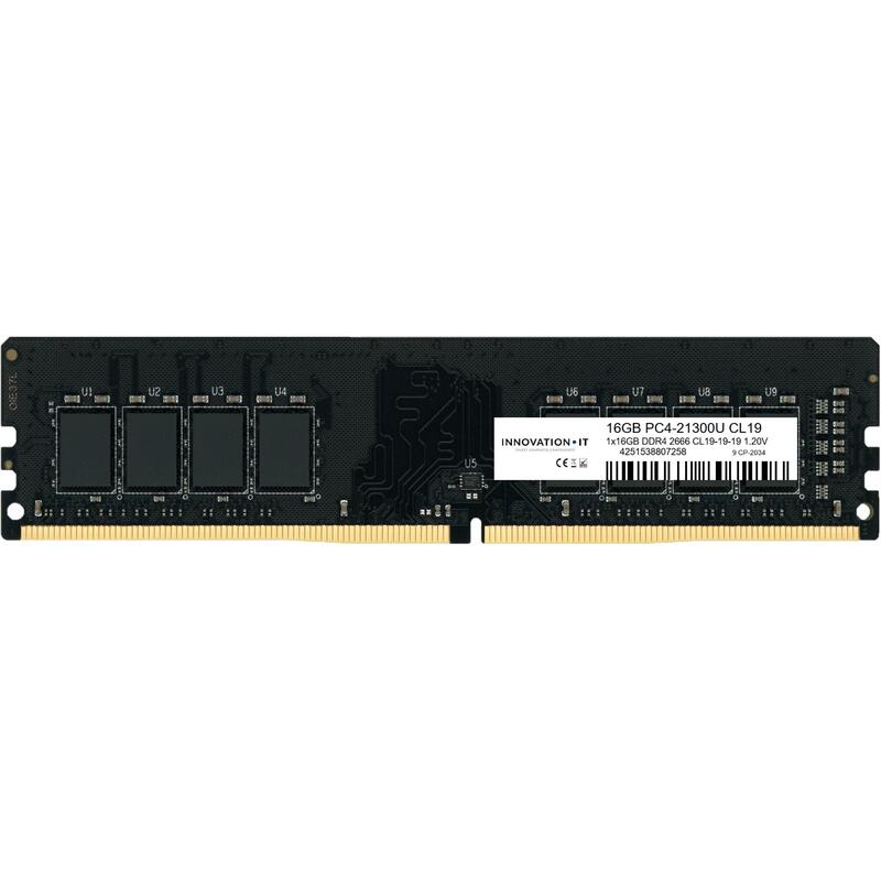 Memoria Ram Innovation Ddr4 8gb 2666 It Cl16 1,2v Ld (Cl16-18-18)