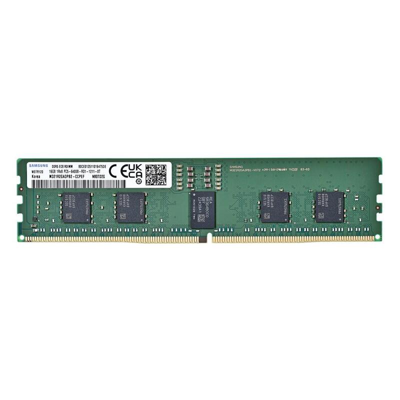 Memoria Samsung Rdimm Ddr5 16gb 1rx8 6400mhz Pc5-51200 Ecc M321r2ga3pb2-Ccp