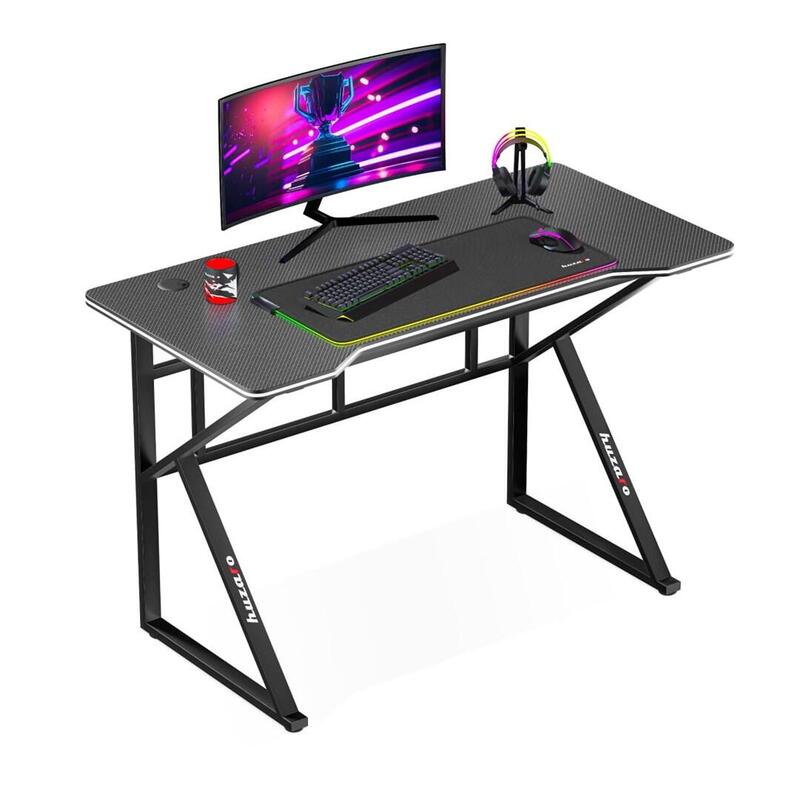 Mesas Biurko Gamingowe Huzaro Hero 1.6 Black