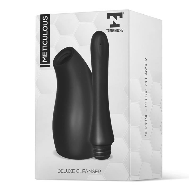 Ducha Anal Meticulous Deluxe Silicona Negro