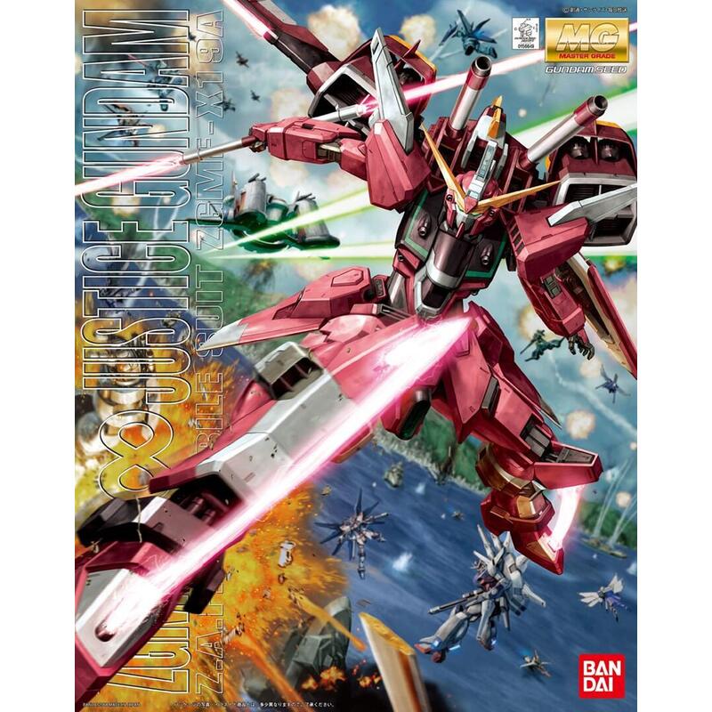 Mg 1/100 Zgmf-19a Infinite Justice Gundam