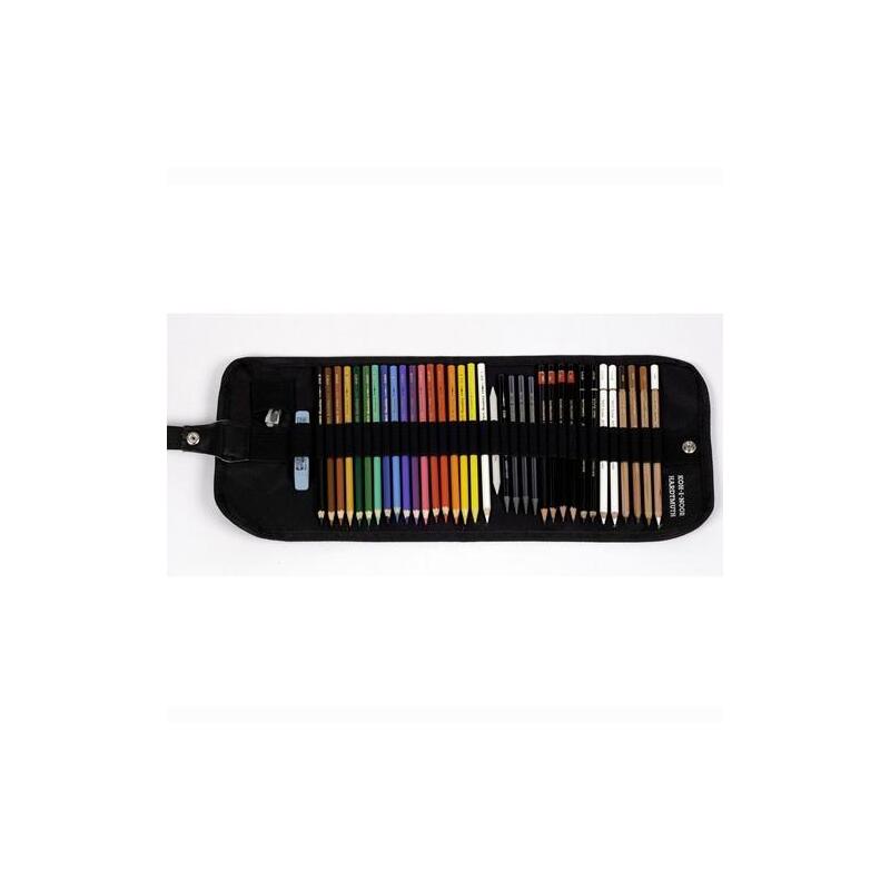 Michel Set De Dibujo En Estuche Nylon Enrollable 37 Piezas C/Surtidos
