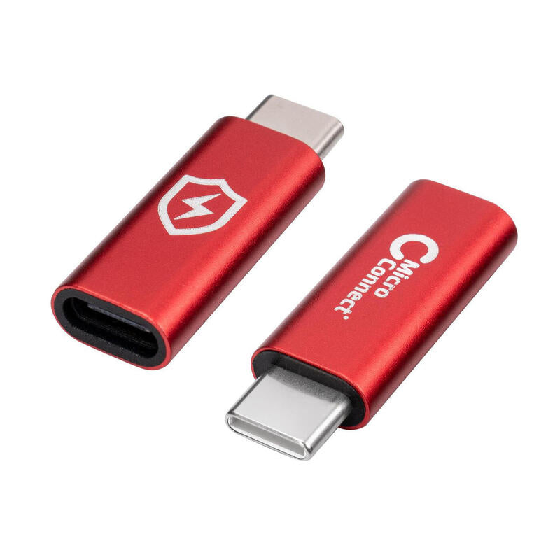 Microconnect Mc-Ccadap-Sc Cambiador De Género Para Cable Usb C Rojo