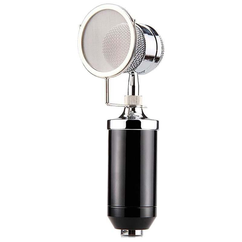 Micrófono Condensador Bm-8000 Streaming/Estudio Rosa
