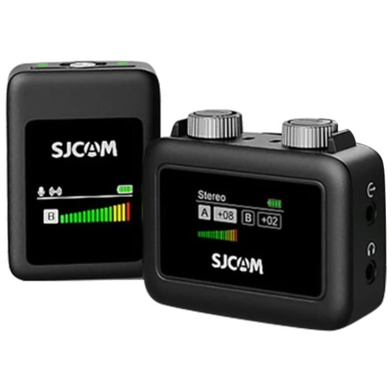 Micrófono Inalámbrico Sjcam M1 Negro De Solapa