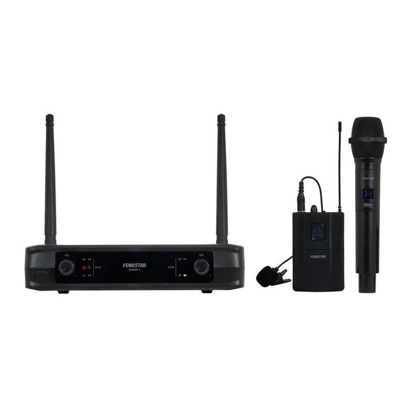 Microfono Inalambrico Uhf Fonestar Sonair 2mp