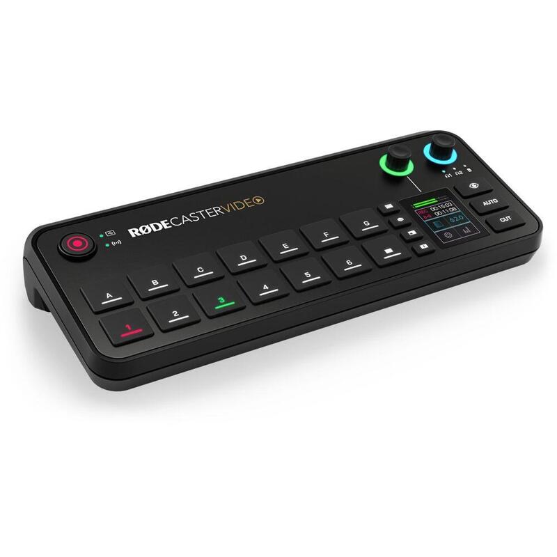 Micrófonos Rode Rødecaster Video, Mezclador Negro, Usb-C, Bluetooth 5.3, Wlan, Hdmi 698813014507