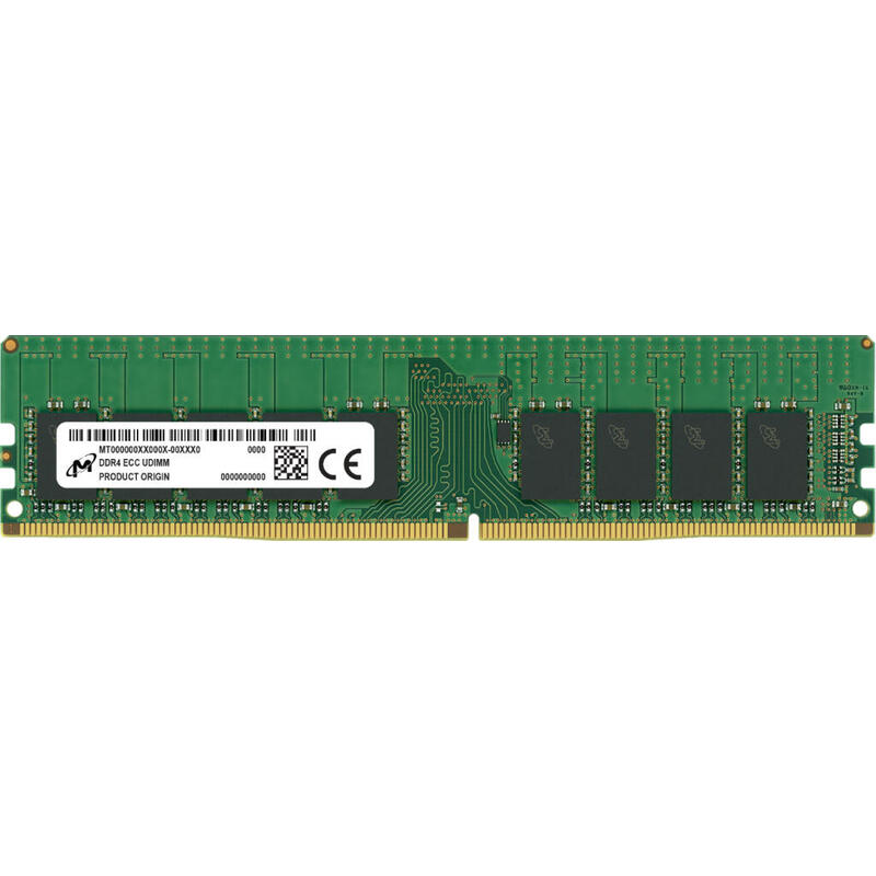 Micron Ddr4 Módulo 8gb Dimm De 288 Contactos 3200mhz / Pc4-25600 Cl22 1.2v Sin Búfer Ecc