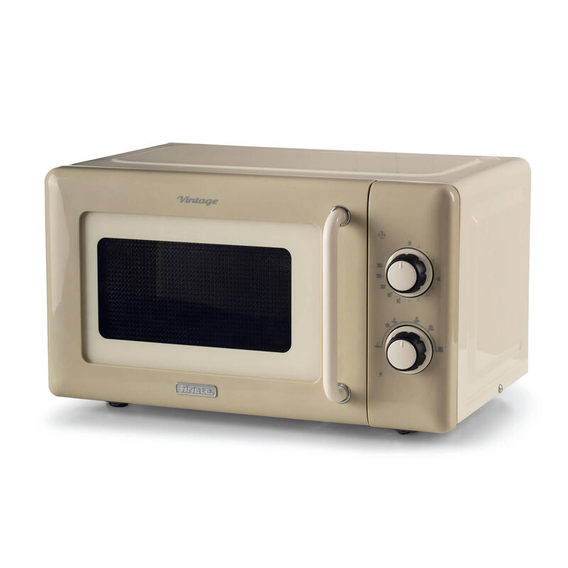 Microondas Ariete Vintage Line 3960/03 Beige Solo Encimera 20 L 800 W