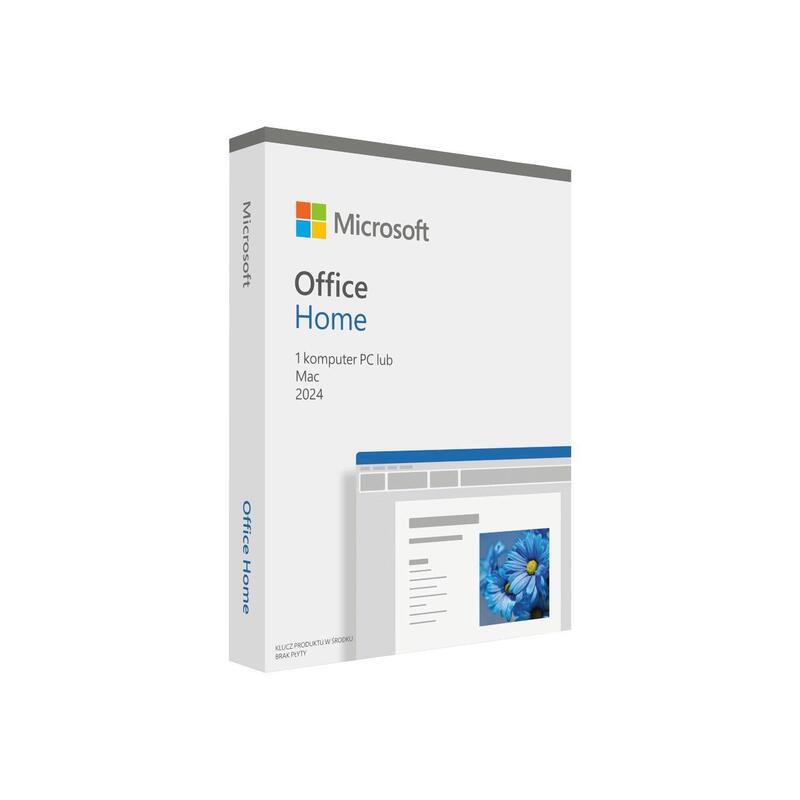 Microsoft® Office Home 2024 Polish Eurozone 1 License Medialess, Polaco