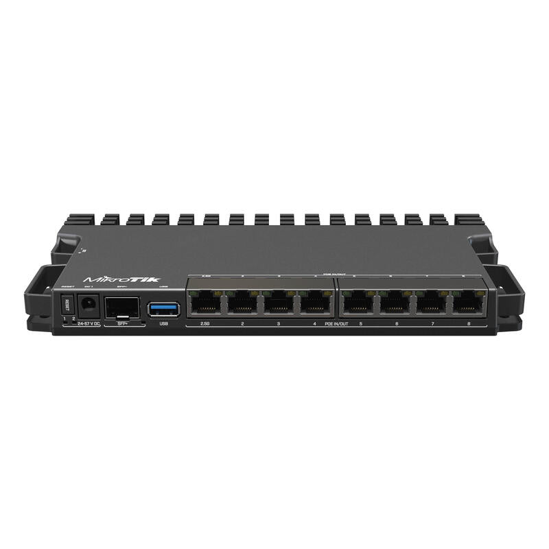 Mikrotik Rb5009ug+S+In Routerbord 5009ug+S+ With Marvell Armada Armv8 Cpu (4-Cores, 1.4ghz Per Core), 1gb Of Ddr4 Ram, 1gb Nand