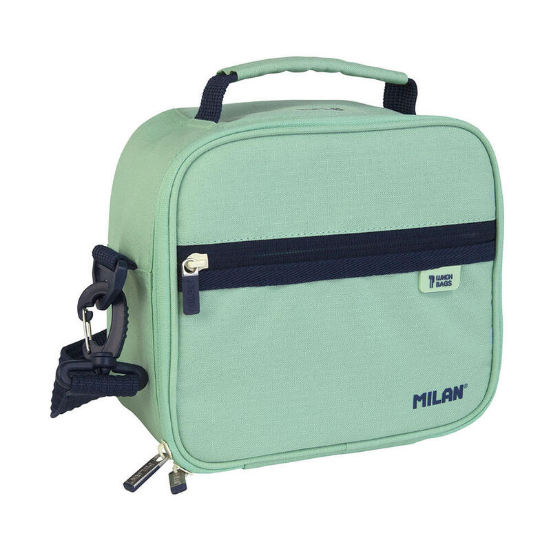 Milan Bolsa Isotérmica Porta Alimentos Con 3 Recipientes 3,5l Serie 1918 Verde