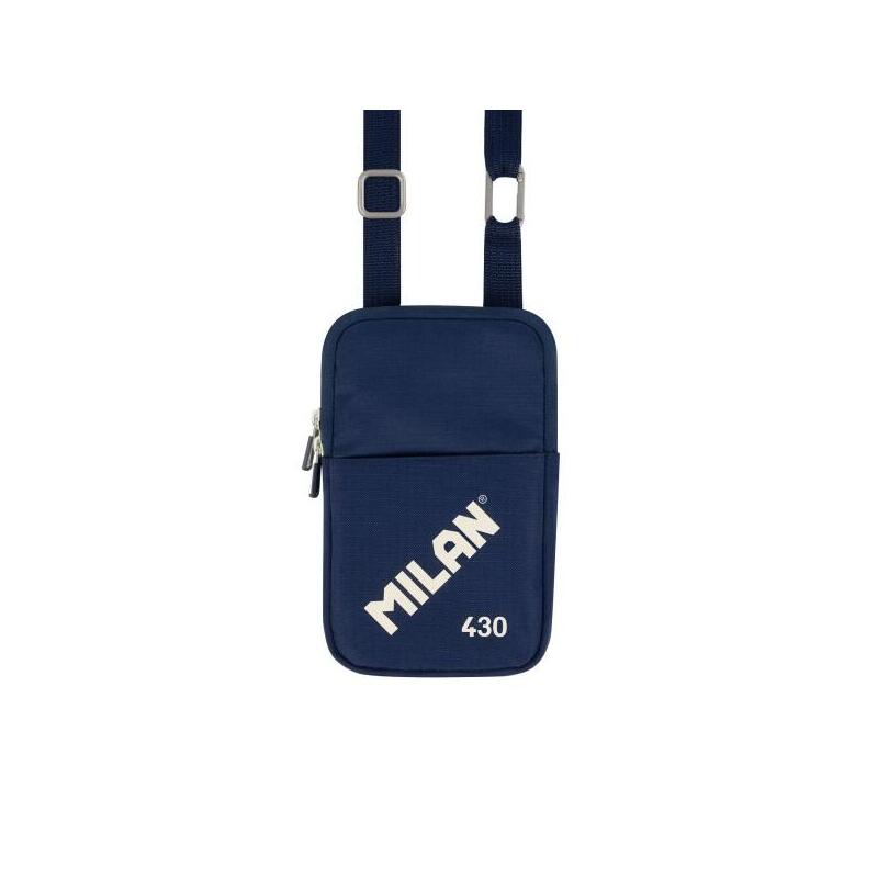 Milan Coleccion 430 Bolso Pequeã±O Bandolera - Tamaã±O Bolso 19x2.3x12.8cm - Cierre De Cremallera - Mosqueton De