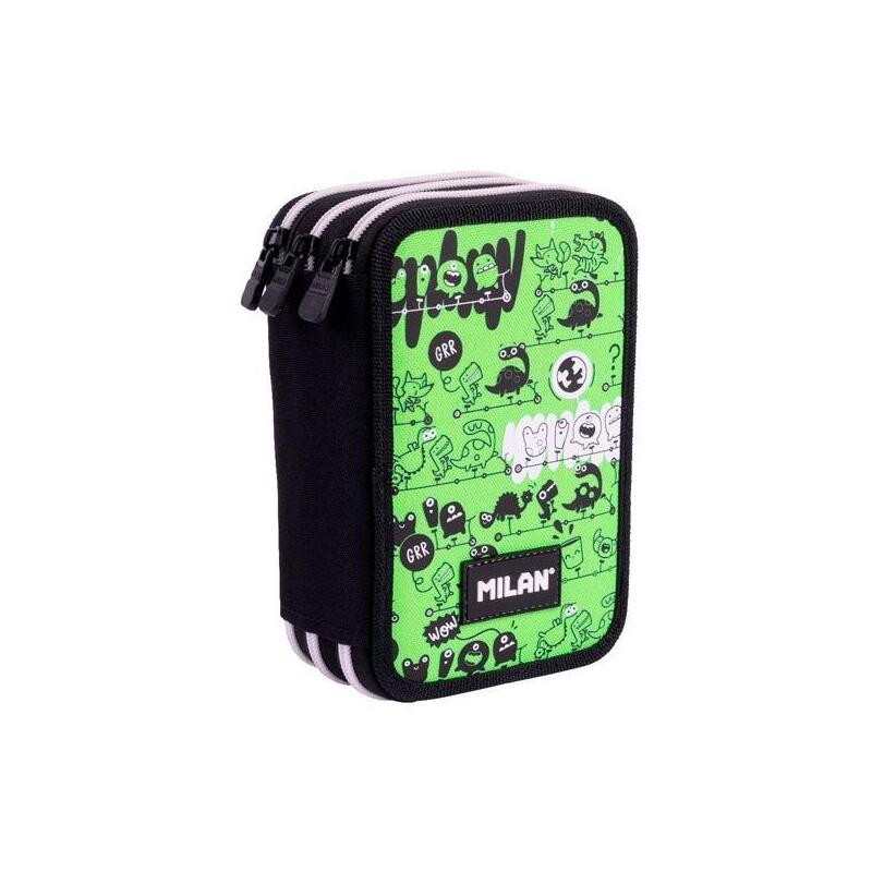 Milan Plumier 3 Pisos Con Contenido Serie Especial Tandem 2