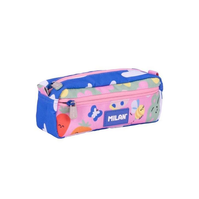 Milan Portatodo Rectangular 2 Cremalleras Serie Especial Green & Grow