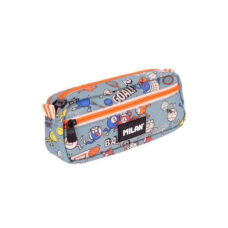 Milan Portatodo Rectangular 2 Cremalleras Serie Especial Sports