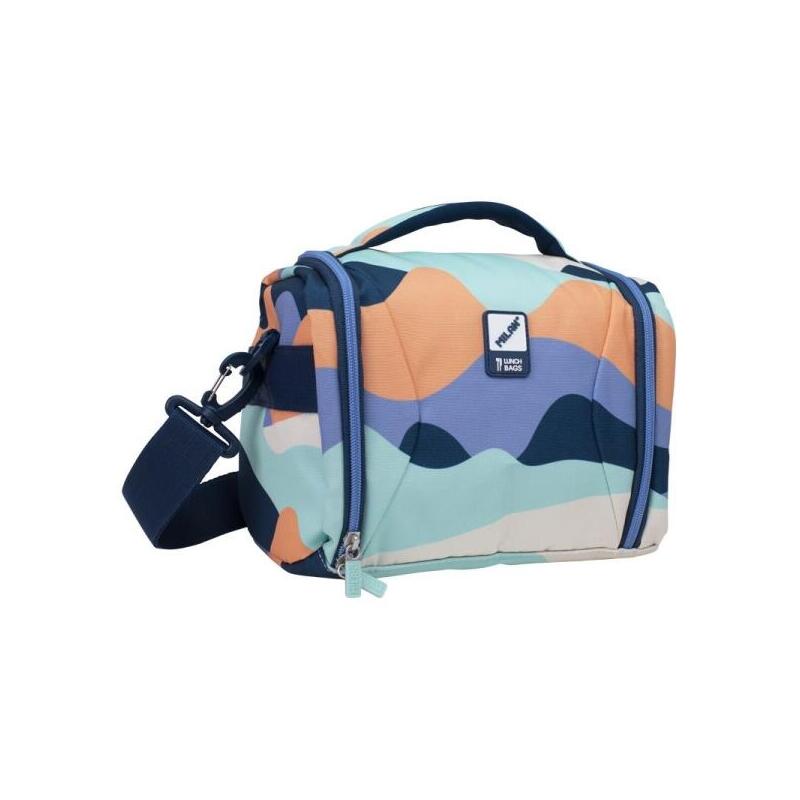 Milan The Fun Bolsa Isotermica Porta Alimentos 5l - Interior Aislante Termico - Apertura Total - Correa Regulable Y