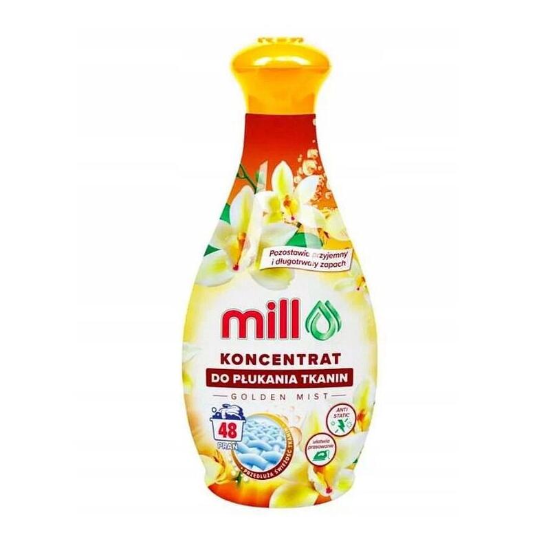 Mill Suavizante Concentrado Golden Mist 1,3 L, 48 Aclarados