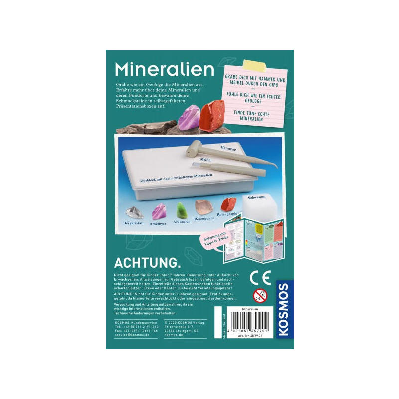 Minerales Del Cosmos, Kit De Experimentos. 657901