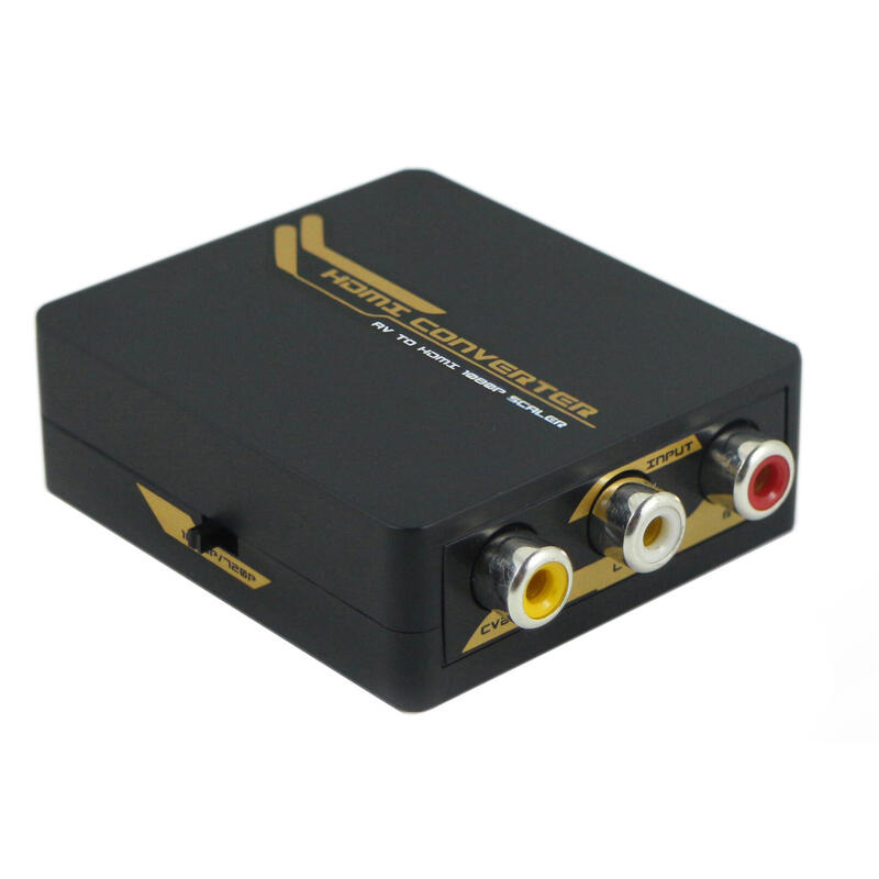 Mini Convertitore Video Da Composito Ad Hdmi Upscaler 1080p