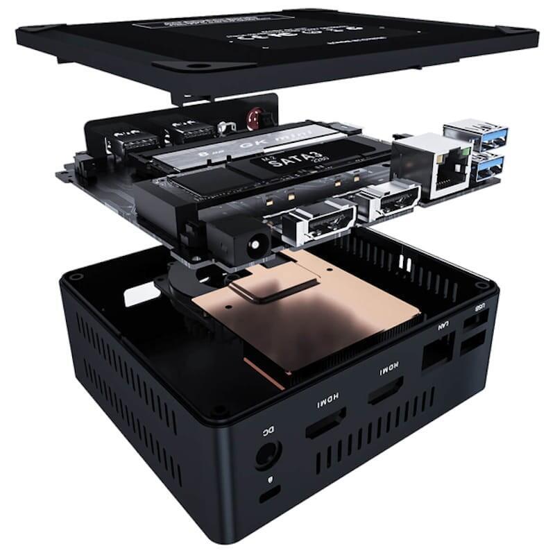 Mini Pc Beelink Gkmini Intel J4125 8gb/128gb Ssd/W10